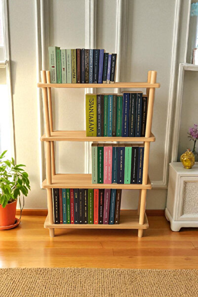 HESA Çocuk ve genç kitaplığı ahşap ayaklı