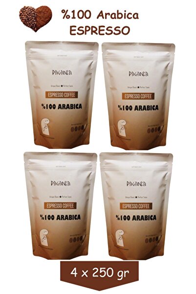 Paganca 1 Kg Espresso Çekirdek Kahve %100 Arabica Etiyopya Sidamo