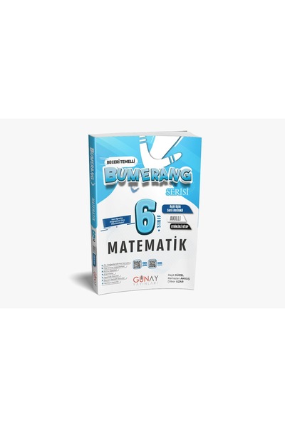 Günay Yayınları GÜNAY YAYINCILIK 6. SINIF BUMERANG MATEMATİK ETKİNLİKLİ AKILL...