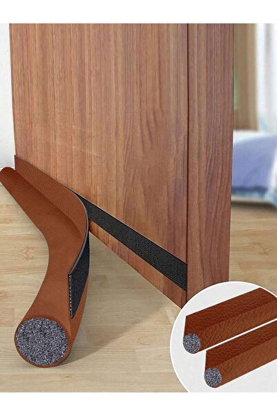 Generic Door Bottom Insect Stopper 6.5x96x3 cm 1 Piece Light Brown