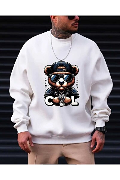 ORVIO Group Cool Bear Printed Sweatshirt