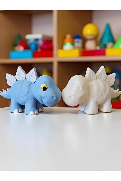 AYBK Bebek Dinozor (STEGOSAURUS) 3D Boyama Seti