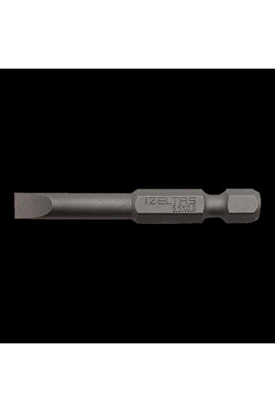 İzeltaş Düz Bits Uç 0.8x5.5 (50MM)