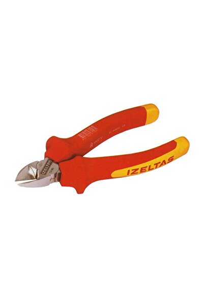 İzeltaş 1000V İzoleli Elektrikçi Yan Keski 180 mm VDE