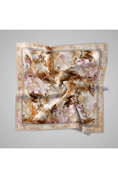 PİRAMİT Natural Patterned Scarf