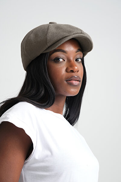 robanu Unisex Latte Stamp Cap Hat |   Get Ready for Winter with Stamp Cap Hat