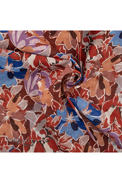 PİRAMİT Φουλάρι με φυσικό σχέδιο