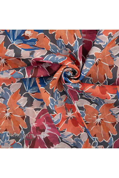 PİRAMİT Φουλάρι με φυσικό σχέδιο