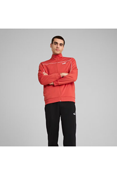 Puma Poly Piping Suit Esofman Takım 684852 Red Fire