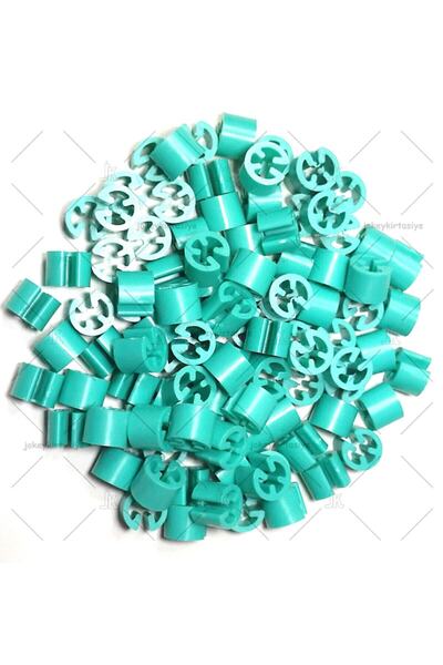 JokeyAmbalaj خرز (100 قطعة) من نوع 'بيند بونج' (CAM GÖBEK) بدون طباعة (للتعليق)