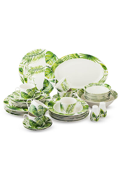 Dania 40-piece porcelain dining set for 6 people