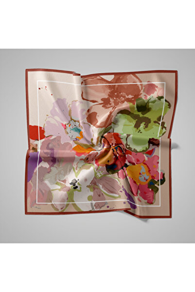 PİRAMİT Eșarfă cu model natural