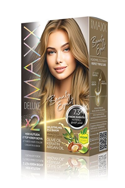 MAXX DELUXE Beauty Expert 7.3 Fındık Kabuğu Set Boya