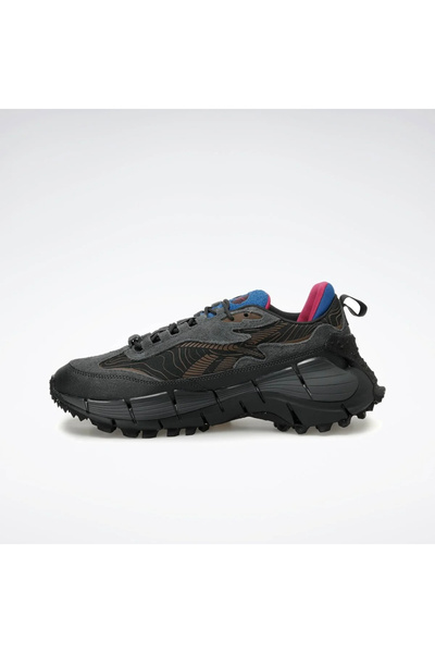 Reebok ZIG KINETICA 2.5 EDGE 100033180 Unisex Ayakkabı Gri yeşil