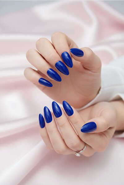 Easy Beauty 24 Adet Renkli Badem Takma Tırnak 814