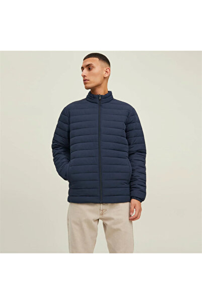 Jack & Jones Jack&Jones 12211129 Jjerecycle Puffer Color Men's Puffer Jacket Navy Blue