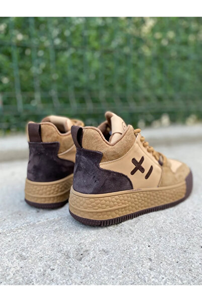 Guja 23K359-7 Kadın Sneakers Günlük Giyim Camel