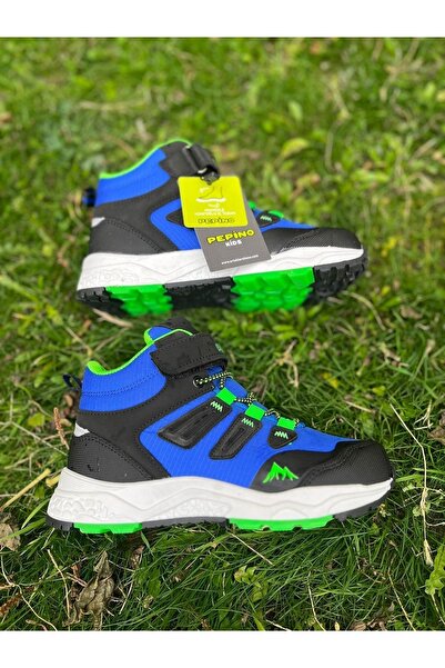 pepino 1358 Model Navy Blue Children's Boots - Filet Fabric