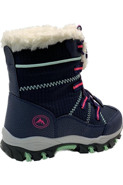 pepino FK22-961 Kız Çocuk Lacivert Fosfor Fuşya Filet Çizme Lacivert Pembe