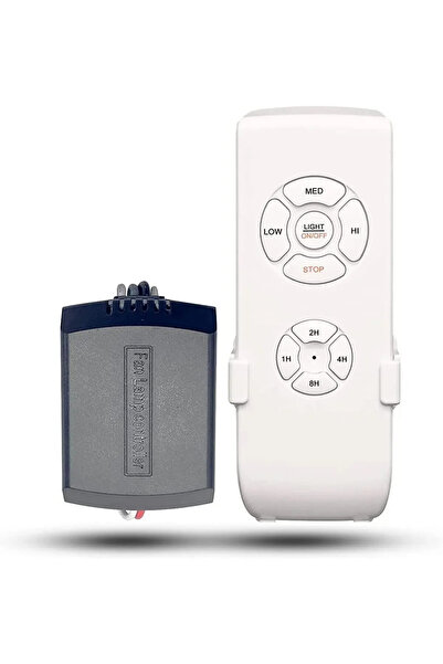 Register Hanki 5 Kanat Uzaktan Kumandalı Gri Tavan Vantilatörü