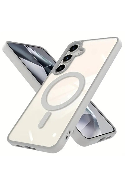 Rivor Samsung Galaxy S25 FE Uyumlu Kılıf Kamera Yükseltili Magsafe Şarj Özell...