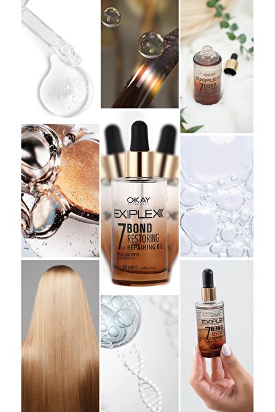 EXIPLEX Nº7 BOND RESTORING REPAIRING OIL 50ml (Bağ Onarıcı Saç Bakım Yağı)