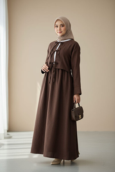 ENDAMIM Linen Skirt Set