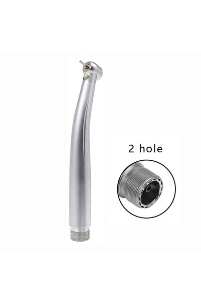 Choice1 2 Hole Dental LED High Speed Handpiece Standard Head Push Button Thre...