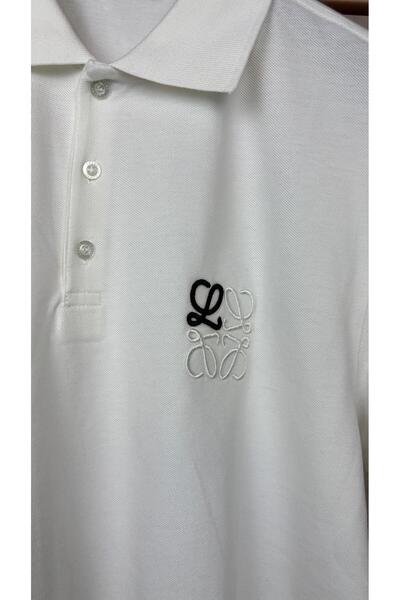 JESSE STORY Men's Polo Neck Special Embroidery Design Tshirt