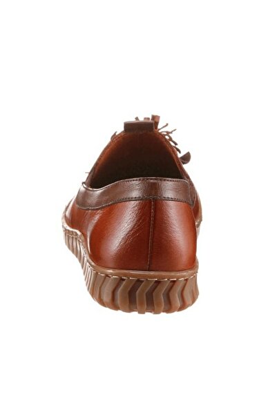 İNZE AYAKKABI Tan Brown Leather Casual Shoes Název modelu: Baku