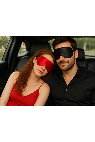 MPY GLOBAL Mască de dormit din satin de mătase 100%, bandă pentru ochi, set d...