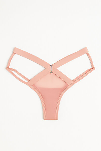 Sempre Amore سراويل داخلية قطنية من نوع Hipster مع تفاصيل من التول