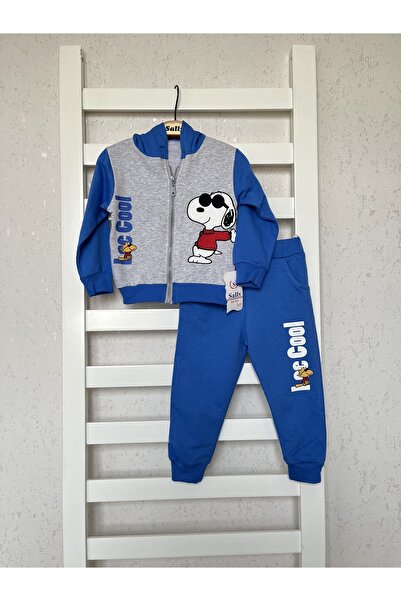 sally baby 2iplik de tranziție cu glugă , Cu fermoar , cu imprimeu set , Set de trening