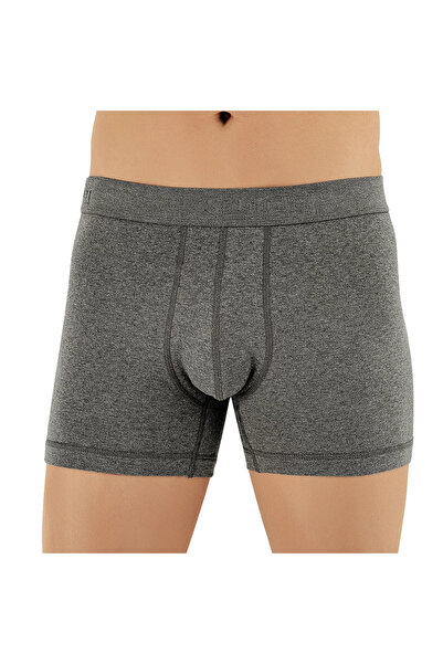 Şahinler E031 Чоловічі боксери з еластаном, 6 штук в упаковці, темно-сірі, XL