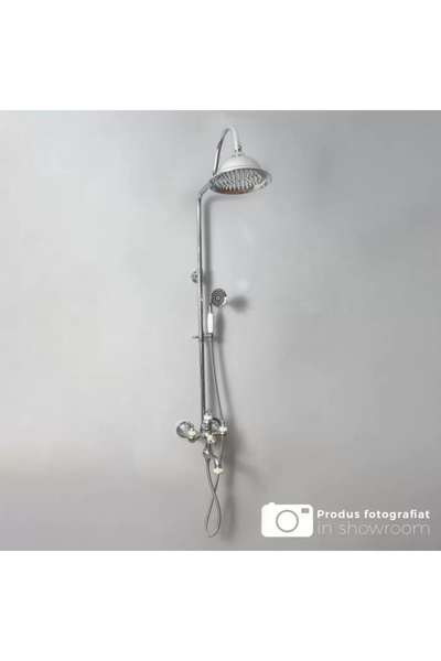 KORMAN TECHNIK Shower Column, Sanitary Brass, Chrome, WZY/310/A