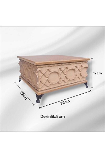 SEKAY AHŞAP خشب - خام MDF - مجوهرات منقوشة - مكياج - إكسسوارات - متعددة الأغر...