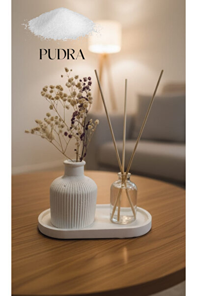 crafts tasarım atölyesi PUDRA KOKULU MUM VE ODA PARFÜMÜ