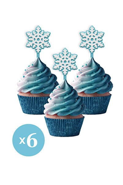 DECOROMA 6 ukrasa za kolače sa temom Frozen (ROĐENDAN) - Kvalitetni materijal