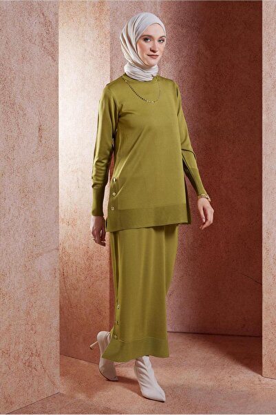 Alvina Knitwear Suit with Skirt - Model 44959