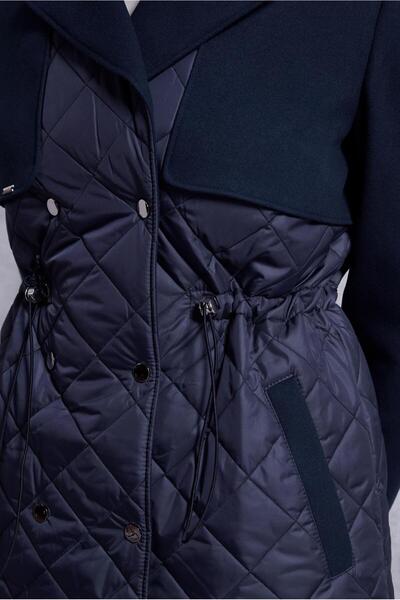 Alvina KAPİTONE DESENLİ KABAN 90533