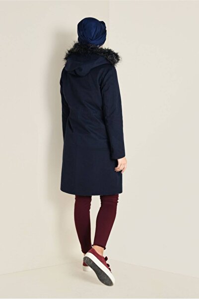 Alvina 9779 Модель парка з капюшоном і затяжкою на талії