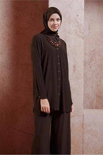 Alvina 44756 Σετ γιακά πουκάμισου και παντελονιού μοντέλου