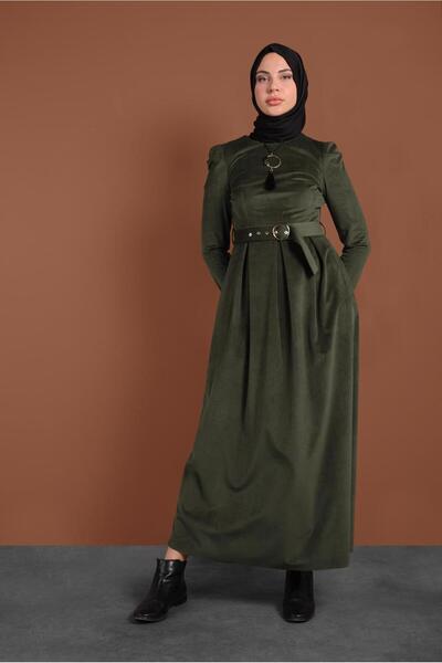 Alvina KADİFE ELBİSE 40350