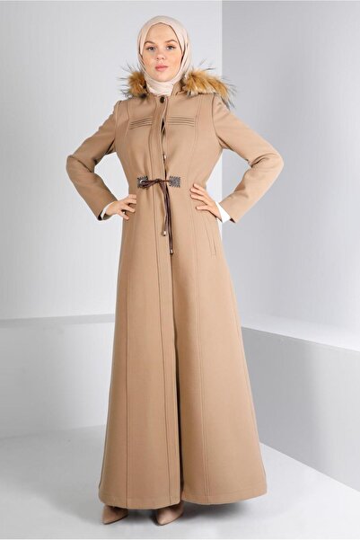 Alvina ΜΑΝΤΟ ΜΕ ΚΟΡΥΦΑΙΑ ΓΟΥΝΙΑ ΚΑΙ ΣΤΡΕΤΑ ΜΕ ΜΕΣΗ 90262