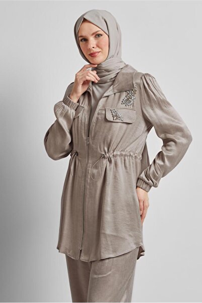Alvina Belted Pants Suit 45482