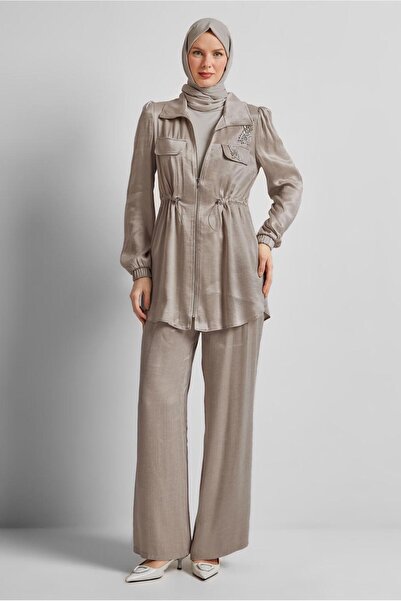Alvina Belted Pants Suit 45482
