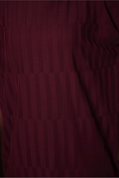 TRENDTESETTÜR Women's Burgundy Knit Tunic t 2007