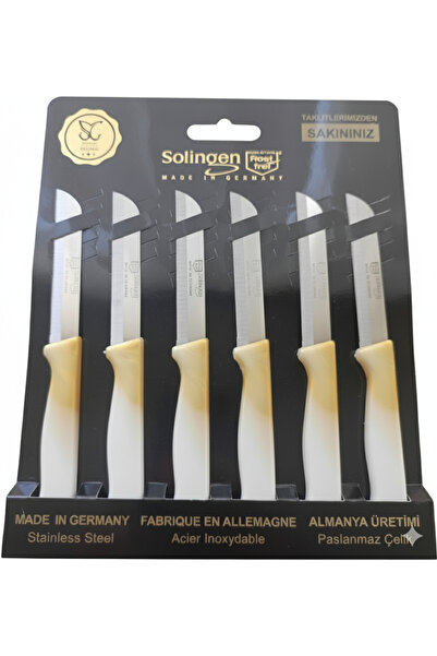 ABAS مجموعة سكاكين سولينغ الألماني من الفولاذ المقاوم للصدأ طويلة الأمد ومتين...