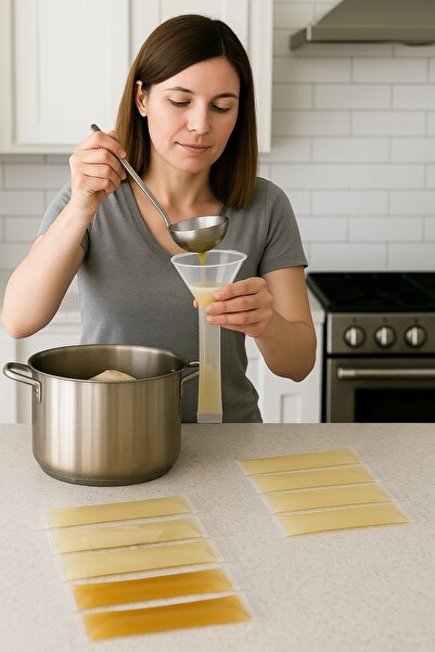 Dekals 50 Adet Ultra Kalın Kilitli Poşet Et Kemik Tavuk Suyu Poşeti Sızdırmaz Buzluk Sos Poşeti 75 ml