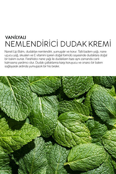 Polente Natural Naneli Lip Balm - Nemlendirici Dudak Kremi